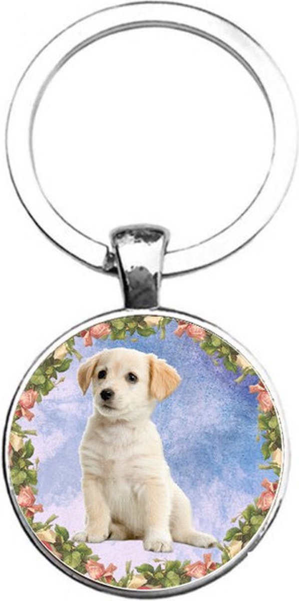 Sleutelhanger Glas - Hond