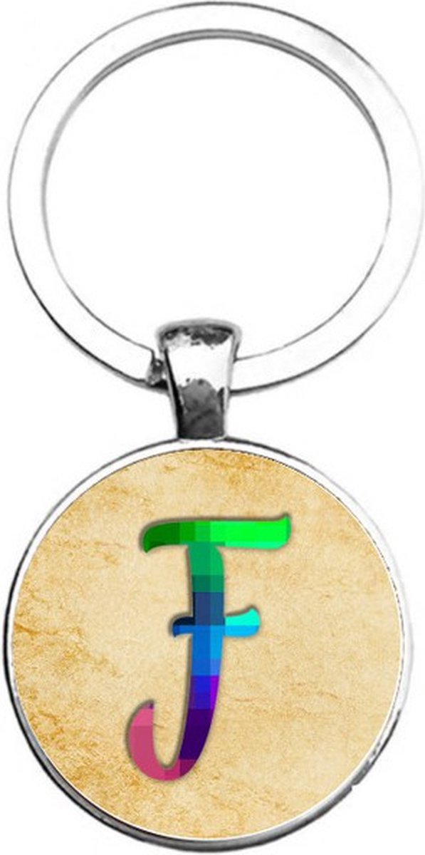 Sleutelhanger Glas - F