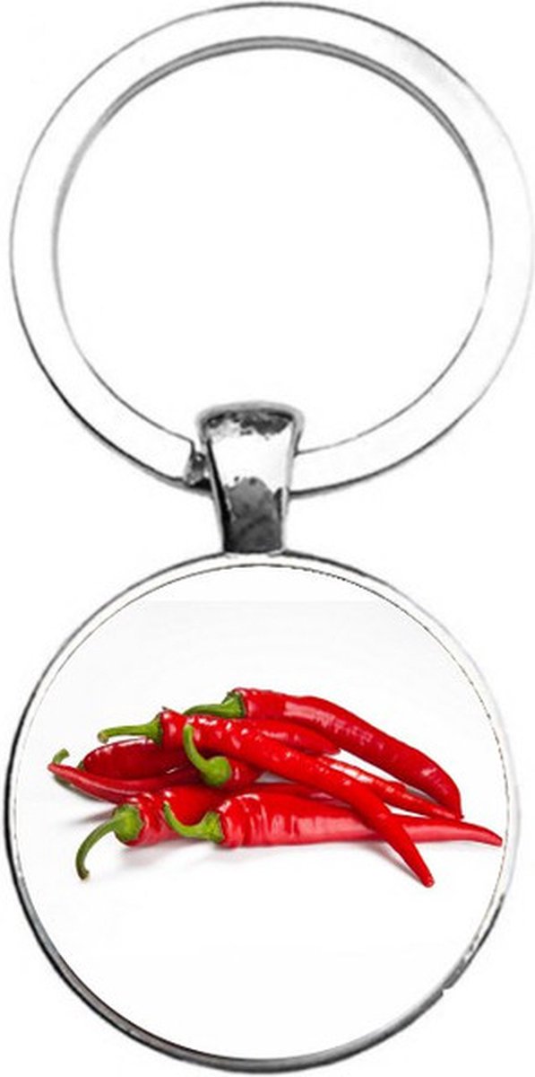 Sleutelhanger Glas - Pepers