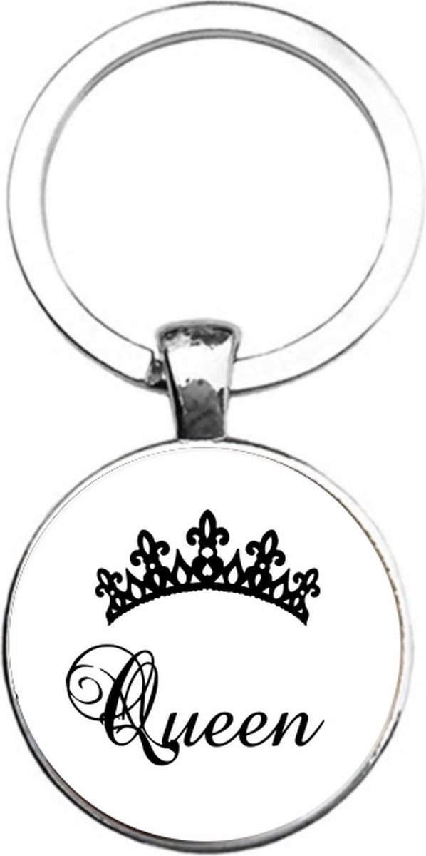 Sleutelhanger Glas - Queen