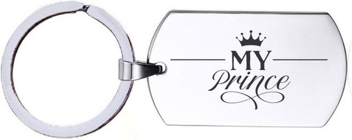 Sleutelhanger RVS - My Prince