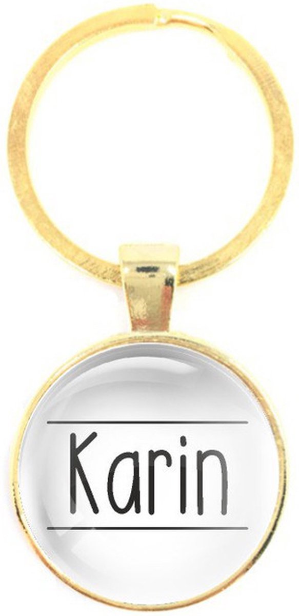 Sleutelhanger Glas - Karin