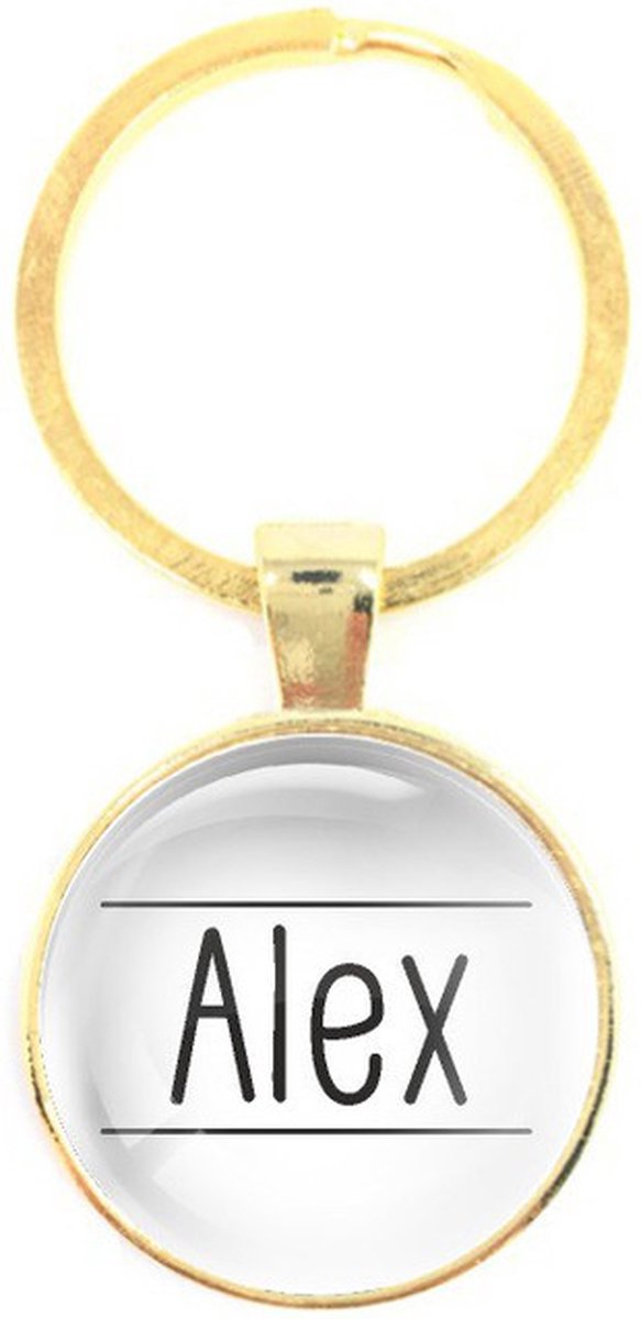 Sleutelhanger Glas - Alex