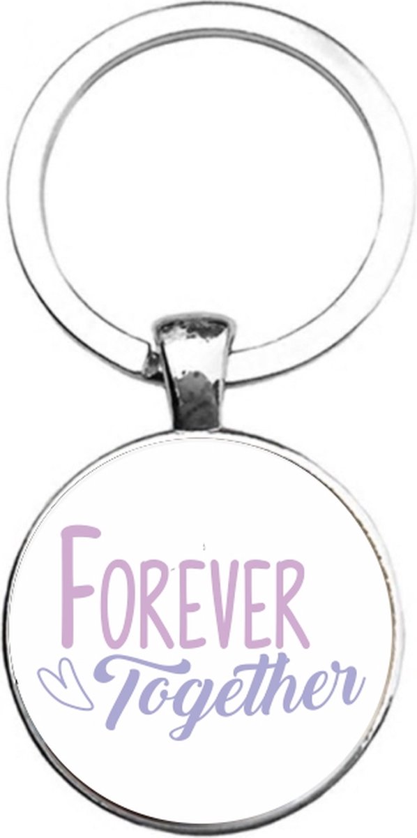 Sleutelhanger Glas - Forever Together