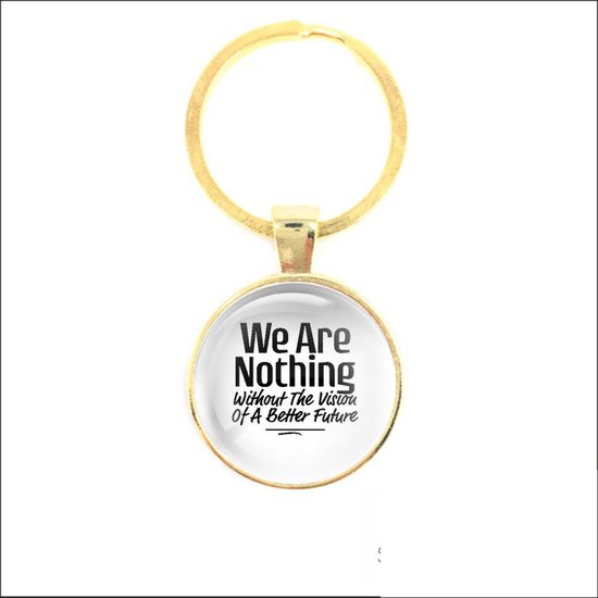 Sleutelhanger Glas - We Are Nothing