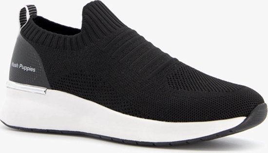 Hush Puppies dames sneakers Zwart Maat 42 Extra comfort Memory Foam bol
