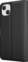ShieldCase geschikt voor Apple iPhone 14 Plus wallet case - zwart - Bookcase hoesje portemonnee - Walletcase flipcase shockproof hoesje pasjeshouder