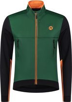 Rogelli Cadence Fietsjack Winter - Heren Fietsjas - Wind- en Waterafstotend - Groen - Maat 3XL