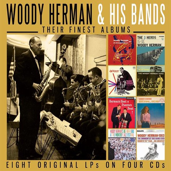 Woody Herman & His Bands - Their Finest Albums (4 CD)