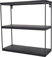 LOFT42 Wally Wandrek met Zwart Mangohout - Metaal - 45x45x18
