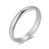 Twice As Nice Ring in zilver, blinkend, 3 mm 56