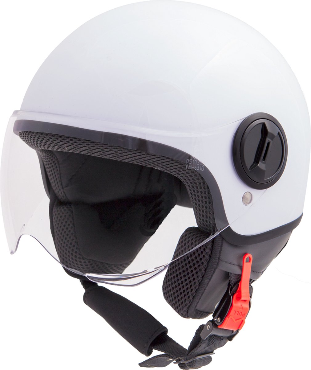 VINZ Sole Helm Scooter / Scooter Helm / Jethelm / Brommer Helm