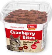 Sanal cat cranberry&chickenbites cup 75 gr