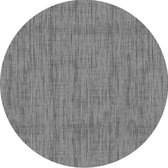 Tafelzeil rond Linnen Look grijs - 160cm Tafelzeil rond Linnen Look grijs - 160cm