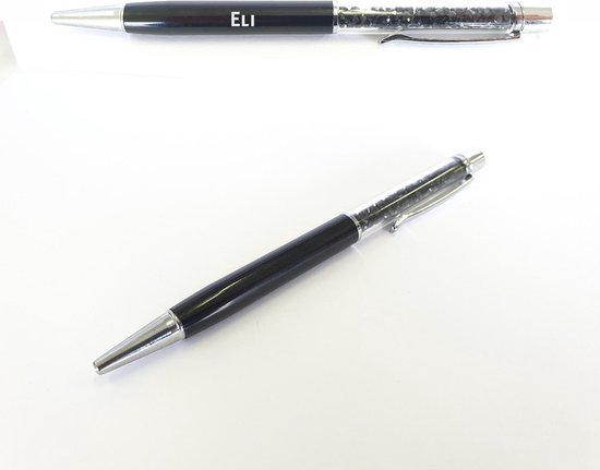 Stylo Avec Diamants Et Gravure De Nom - Eli