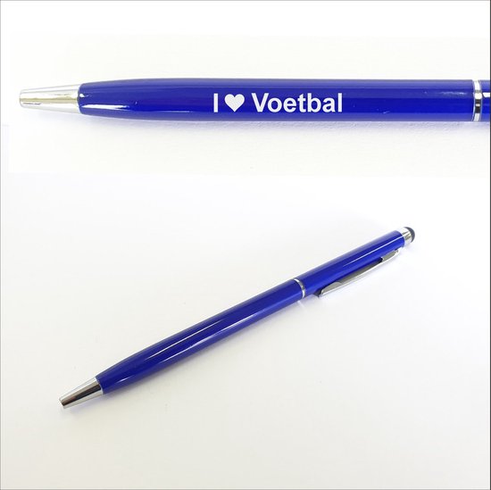 Pen Met Gravering - I Love Voetbal