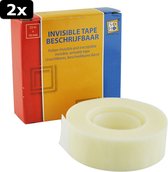 2x SOHO Tape Invisible 18mmx33m