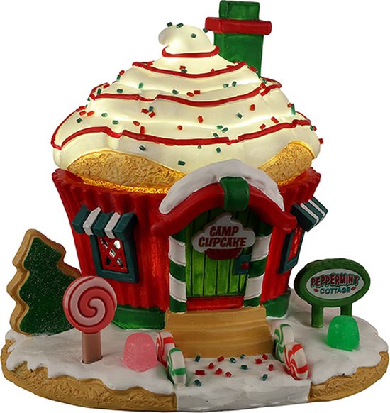 LEMAX - Je Peppermint Cottage B/O (3V) Kerst koopt je goedkoop bij...