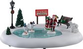 Lemax - North Pole Skating Rink, B/o (4.5v) - Kersthuisjes & Kerstdorpen