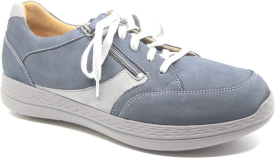 Ganter 259848 - Heren sneakersHeren veterschoenVrije tijdsschoenen - Kleur: Blauw - Maat: 43