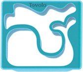 Tovolo Keukenhulp Gadget sandwich Steker Walvis & Octopus Turquoise