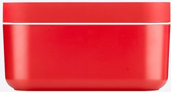 Mini Bac plastique rectangle rouge pour accessoires jeux dés