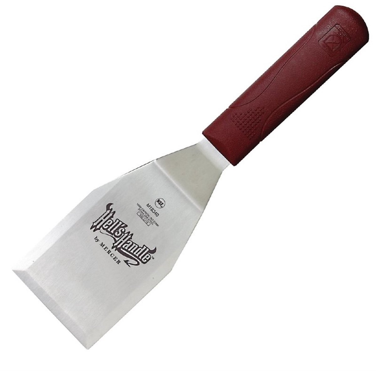 Mercer Culinary Hells Handle hittebestendige spatel heavy duty 12.5x7.6cm