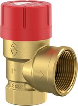 Flamco Prescor veiligheidsventiel Ventiel, Ontluchter, Reduceerklep Rp1" x Rp11/4" 3,0 bar - 27045