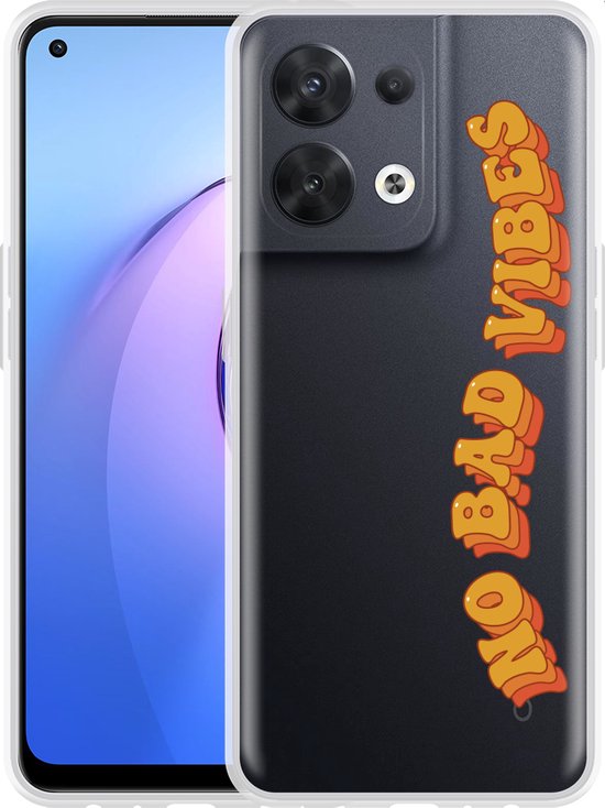 BARBARIAN Hoesje Voor OPPO Reno8 5G – Met Ringhouder – Schokbestendig – Rood – Magnetisch Voor Autohouder