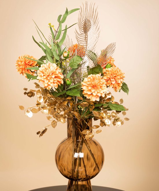 Anna's Whimsy 8 stuks Thanksgiving kunstbloemen, kunstmatige eucalyptus