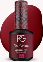 Pink Gellac - Luscious Red - Gellak - Rood - 15 ml