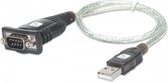 TECHly USB 2.0, Serieel Adapter [1x USB-A 2.0 stekker - 1x D-sub stekker 9-polig] IDATA-USB-SER-2T