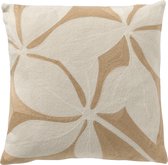 Dutch Decor ELIN - Kussenhoes Semolina 45x45 cm - beige - met rits