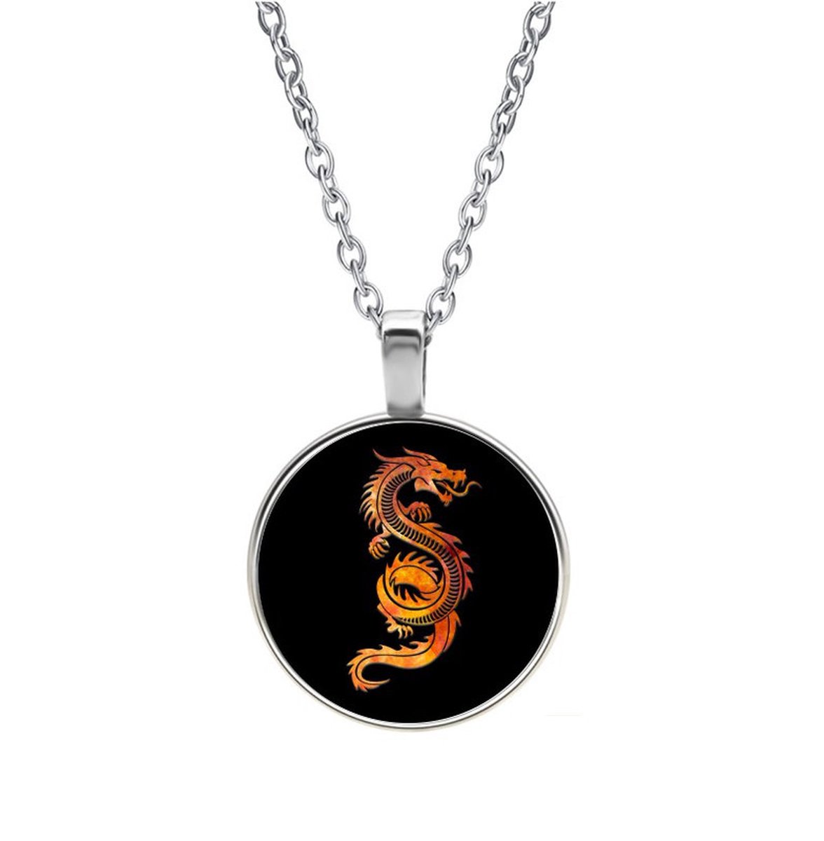 Ketting Glas - Draak