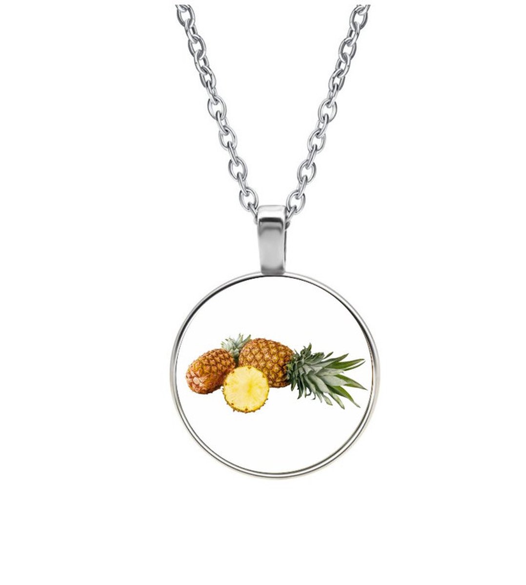 Ketting Glas - Ananas