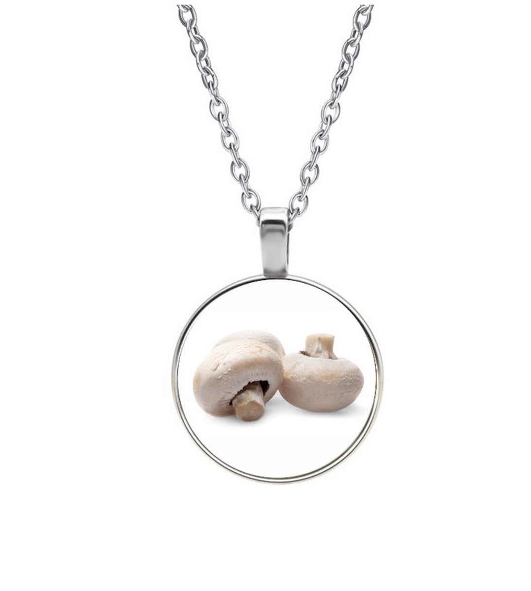 Ketting Glas - Champignons