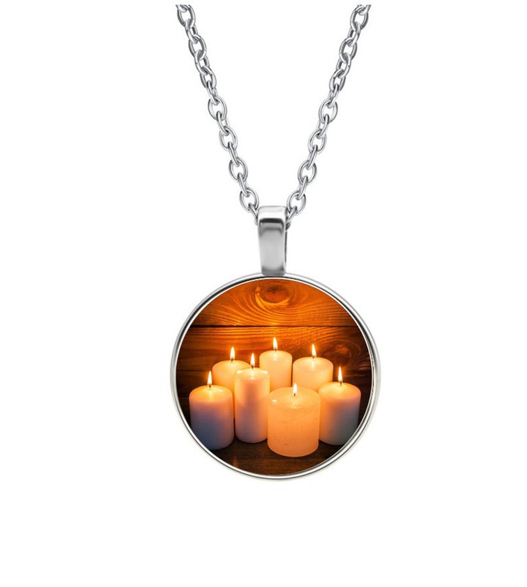 Ketting Glas - Kaarsen