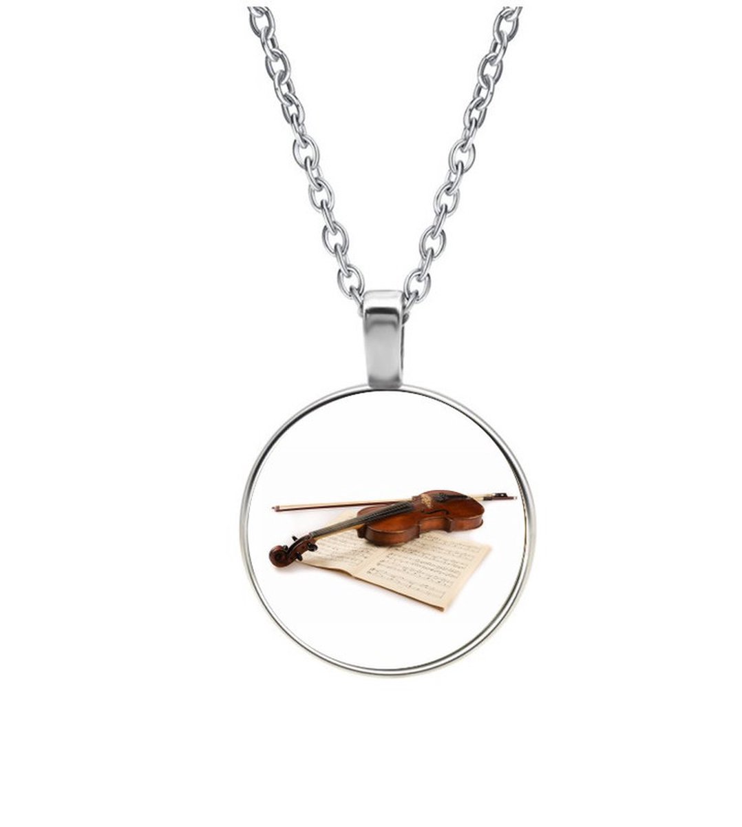 Ketting Glas - Viool