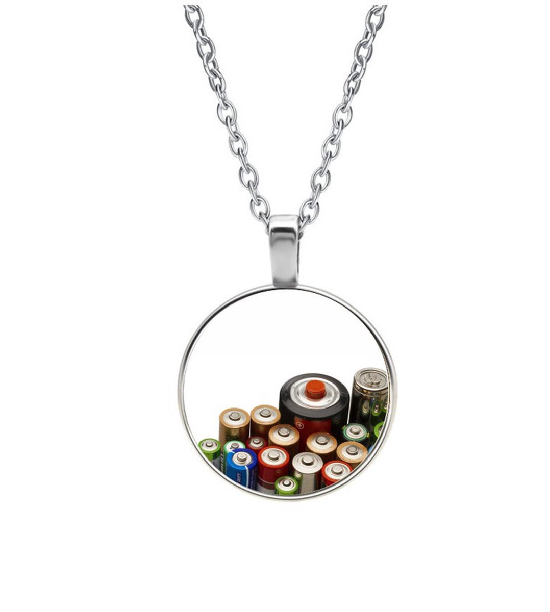 Ketting Glas - Batterijen