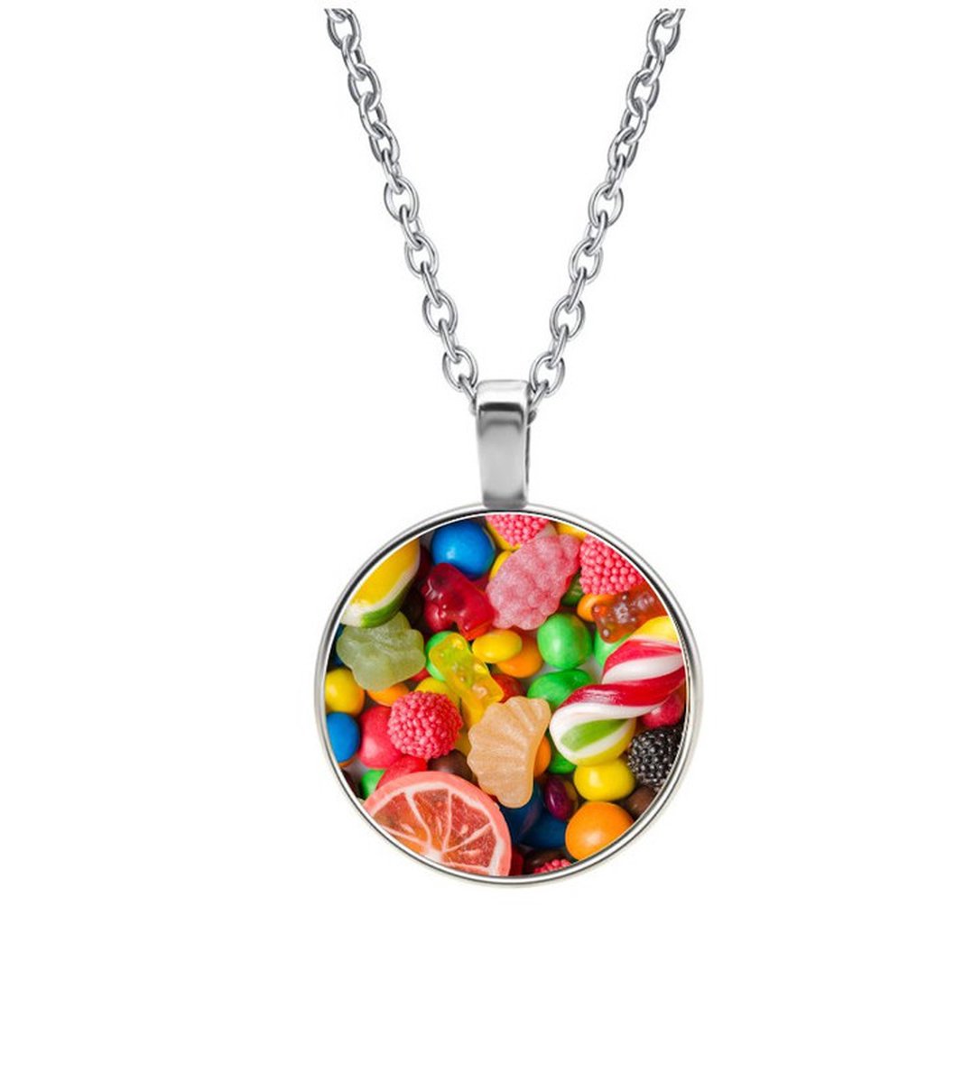 Ketting Glas - Snoep
