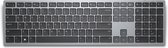 DELL KB700 toetsenbord RF-draadloos + Bluetooth AZERTY Belgisch Grijs