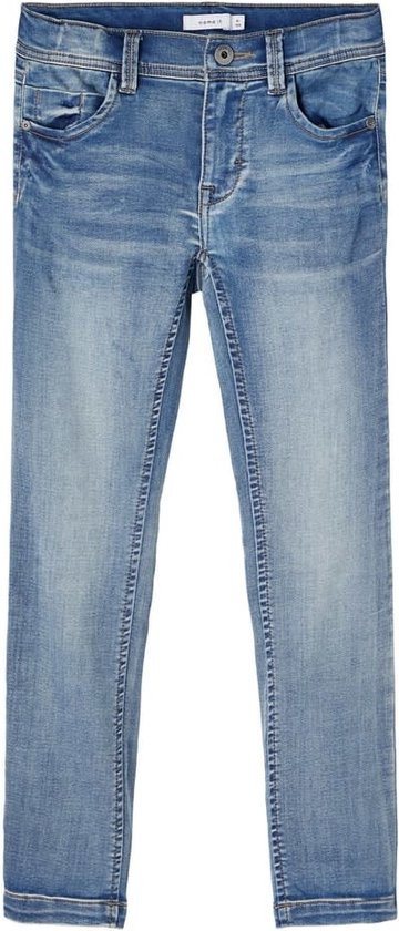 Name it Jongens Sweat Jeans Theo Dnmthayer Medium Blue - 164
