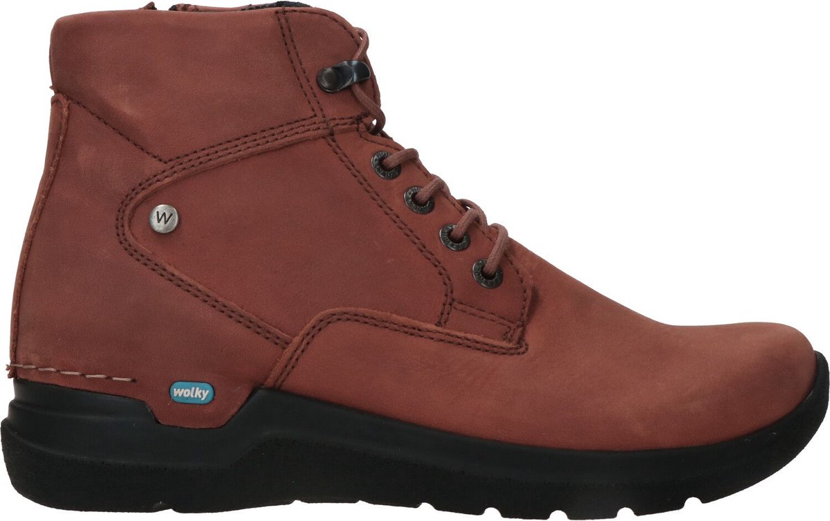 Wolky -Dames - roest (bruin-rood) - bottines - maat 41 | bol.com