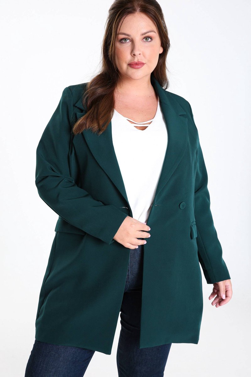 Promiss Halflange, effen blazer