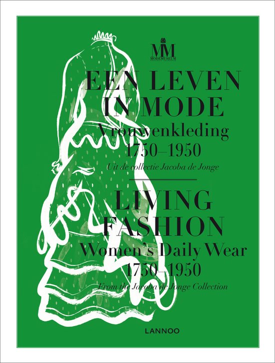 Cover van het boek 'Een leven in de mode ; Living fashion' van Leen Demeester