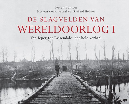Cover van het boek 'De slagvelden van Wereldoorlog I' van P. Barton