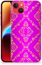 GSM Hoesje iPhone 14 Plus Beschermhoesje Barok Roze