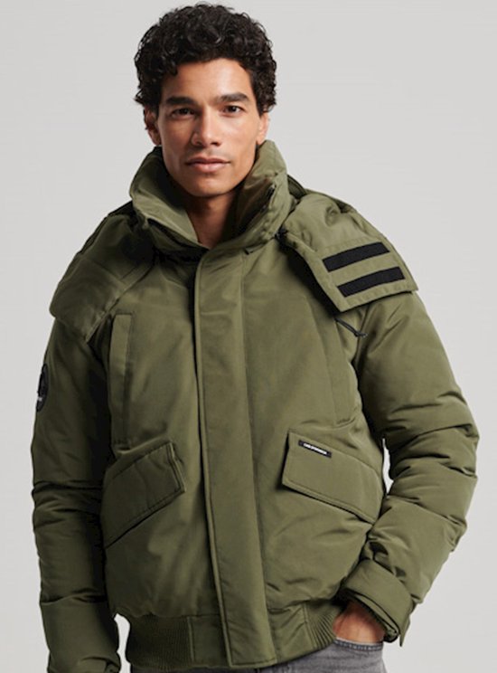 Superdry Expedition Everest Code Bomber Jas Mannen - Maat L