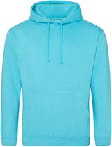 AWDis Just Hoods / Turquoise Surf College Hoodie size 2XL