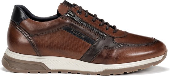 Fluchos -Heren -  cognac/caramel - sneakers - maat 44